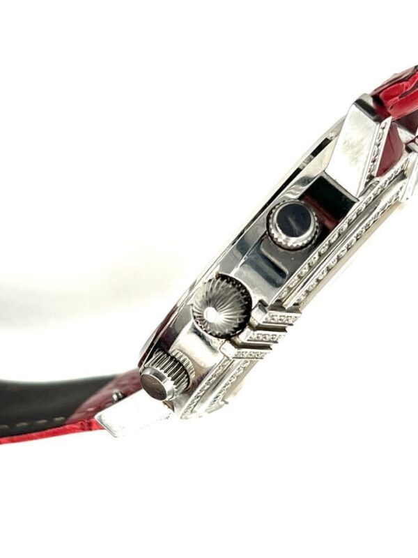 Ελβετικό ρολόι χρονογράφος κόσμημα! Roberto Bianci με αληθινα διαμαντια - 45mm. - Image 4