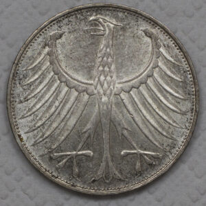 5 Mark 1974G Germany Silver C80