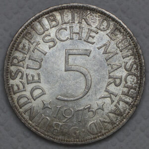 5 Mark 1973G Germany Silver C82