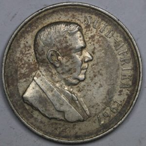 1967 1 Rand Afrikaans Legend - SOUTH AFRICA Silver C219