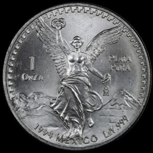 Silver Ounce 1994 Libertad, Coin from Mexico UNC C310