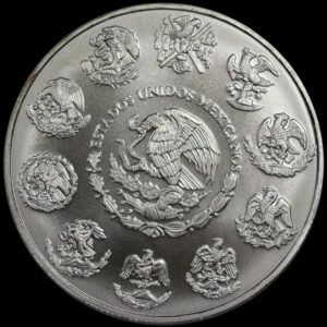 Mexico 1 oz Silver Libertad 999 Plata Pura - Brilliant UNC (2017 C314