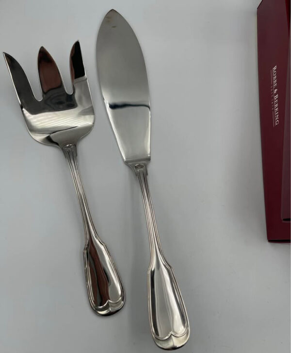 LUXURY Σερβίτσιο Robbe & Berking 150 - 26 τεμάχια (περιπου 170 γραμμαρια καθαρό ασημι) - Image 6