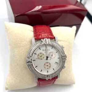 Alternative view of Ελβετικό ρολόι χρονογράφος κόσμημα! Roberto Bianci με αληθινα διαμαντια - 45mm.