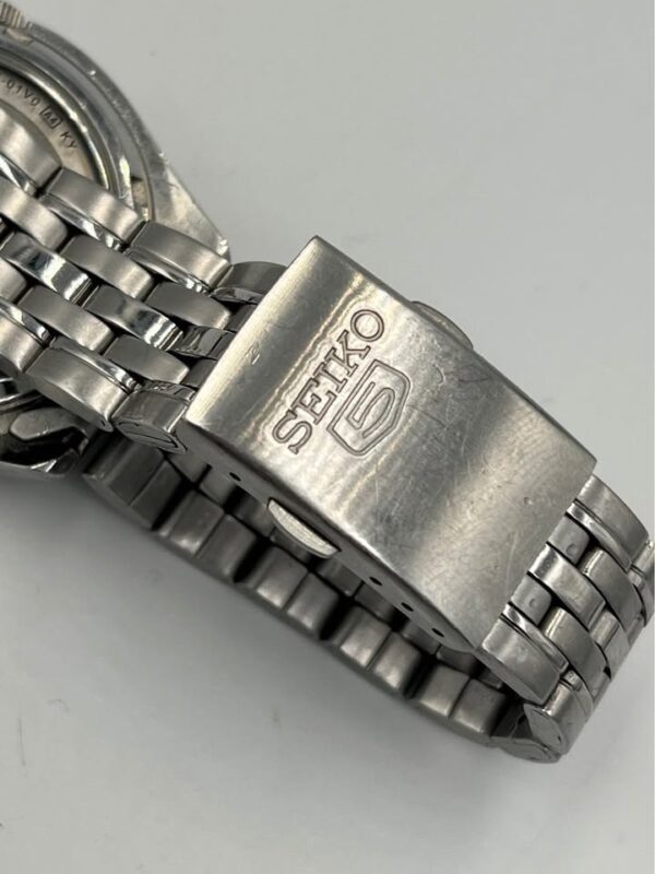 Seiko Automatic silver dial (Open Back) 37mm - Image 4