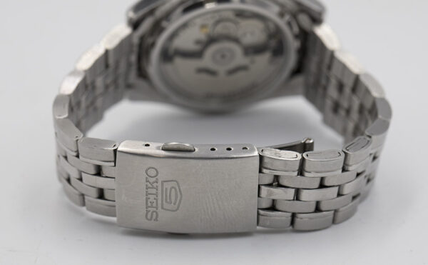 Seiko Automatic silver dial (Open Back) 37mm - Image 6