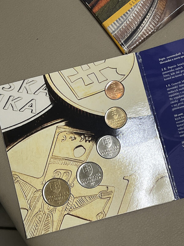 Slovak coins and Euromedals - Image 5
