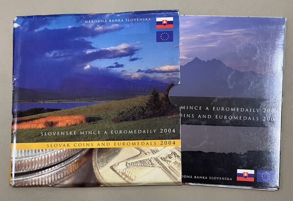 Slovak coins and Euromedals - Image 2