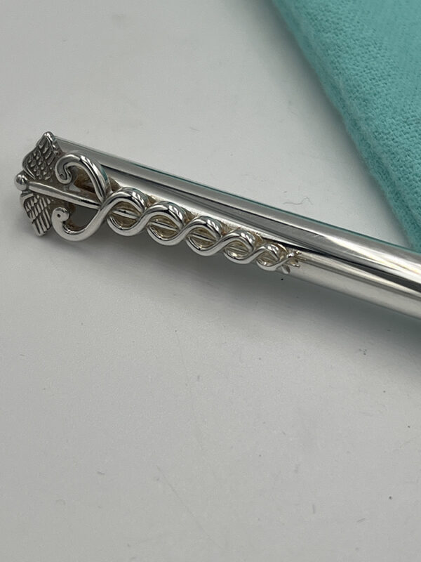 Tiffany & Co. Caduceus Sterling Silver Medical Doctor Nurse Ballpoint Pen - Image 3