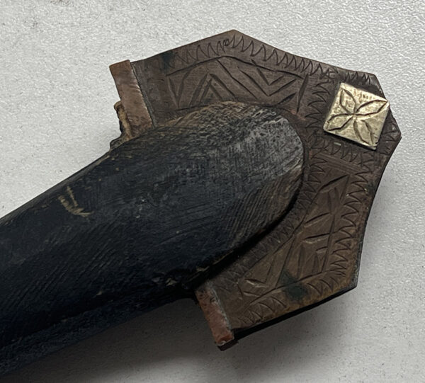 Antique Middle Eastern Jambiya Dagger - Image 8