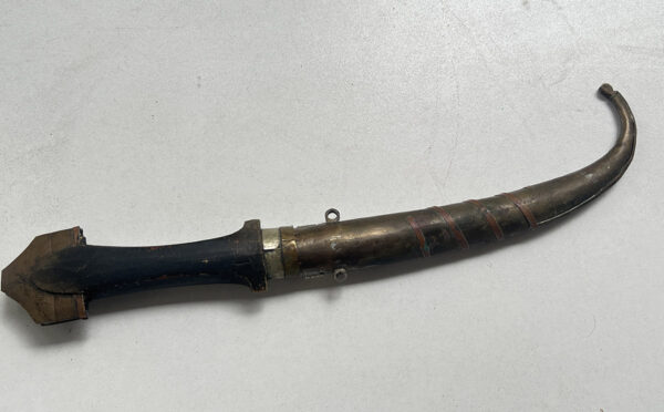 Antique Middle Eastern Jambiya Dagger - Image 7
