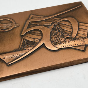 Alternative view of 1949-1999 Μετάλλιο 50 χρόνια Ναυτικό μουσείο της Ελλάδος (1000 κομματια μονο)