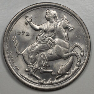 20 δραχμές 1973Α UNC C42