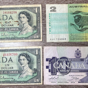 Lot 4 χαρτονομίσματα B13