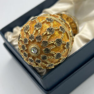 Alternative view of Faberge Egg Gold Coronation Bottle Stop