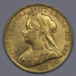 Alternative view of Χρυσή Αγγλική Λίρα 1900 Βικτώρια C51