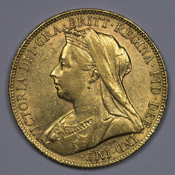 Χρυσή Αγγλική Λίρα 1900 Βικτώρια C51 - Image 2