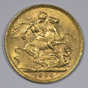 Χρυσή Αγγλική Λίρα 1900 Βικτώρια C51