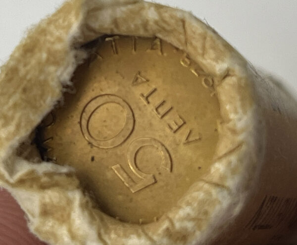 Μασούρι Τράπεζα Ελλάδος 50 λεπτά 1978 C61 - Image 3