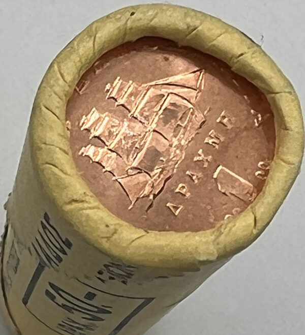 Μασούρι Τράπεζα Ελλάδος 1 δραχμή 2000 C62 - Image 3