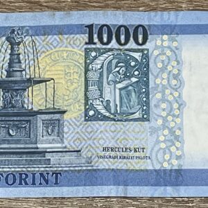 Alternative view of Hungary 1000 forint 2024 B14