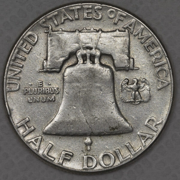 1952 Franklin Half Dollar Silver C70 - Image 2