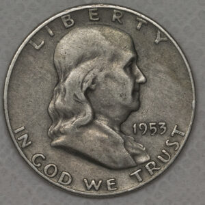 1953 Franklin Half Dollar Silver C69