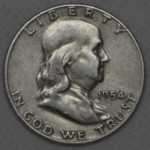 1954 Franklin Half Dollar Silver C72