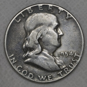 1954 Franklin Half Dollar Silver C73
