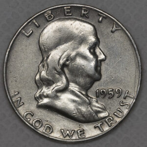 1959 Franklin Half Dollar Silver C74