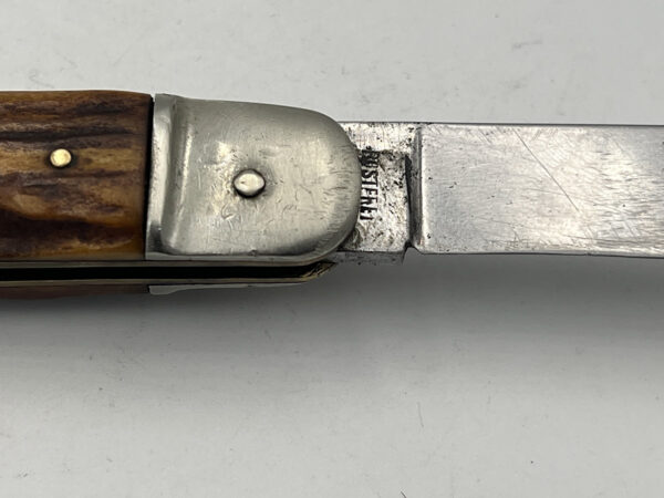 Vintage Solingen Rostfrei German leverlock Knife. Full blade and finish. - Image 5