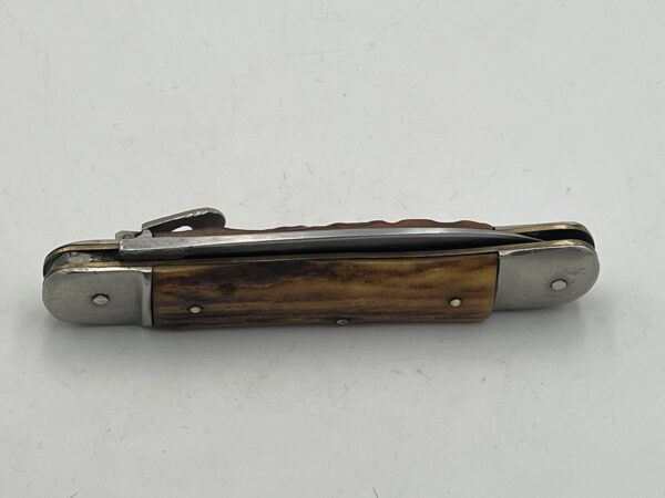 Vintage Solingen Rostfrei German leverlock Knife. Full blade and finish. - Image 6