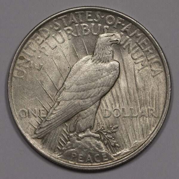 USA One Peace Dollar 1923, Ασημένιο  C91 UNC - Image 2