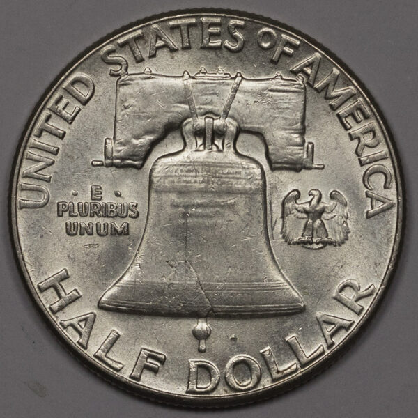 1963 Franklin Half Dollar Silver C94 - Image 2