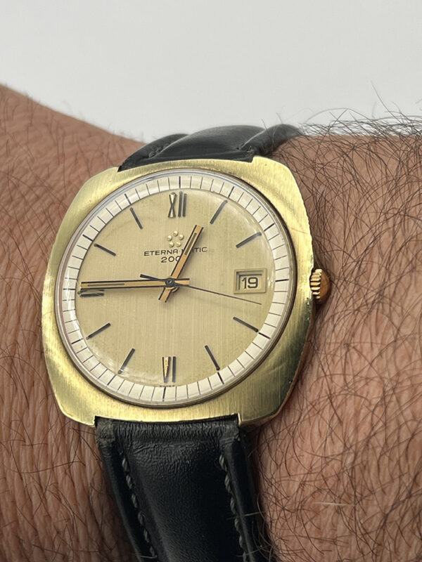 Αυτόματο ρολόι Eterna Matic 37mm 1970s - Image 3