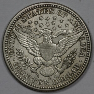 Alternative view of 1914 BARBER QUARTER C121