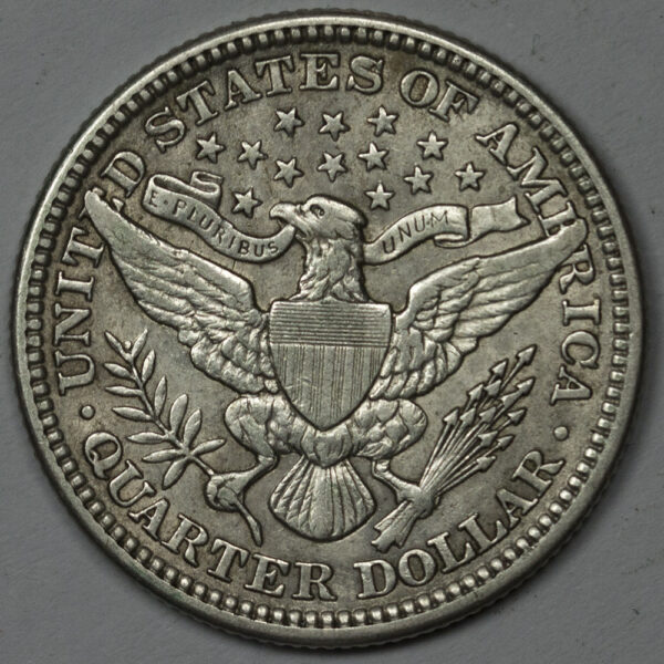 1914 BARBER QUARTER C122 - Image 2