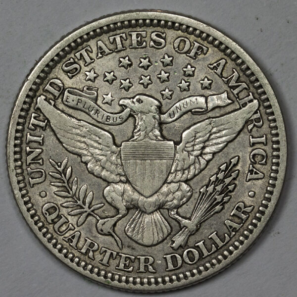 1912 BARBER QUARTER C125 - Image 2