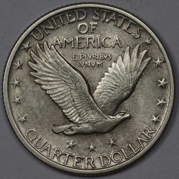 1918 Standing Liberty Quarter C119 - Image 2