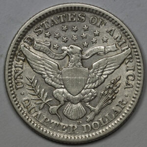 Alternative view of 1909 BARBER QUARTER C126