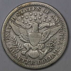 Alternative view of 1903-P BARBER QUARTER Silver C144