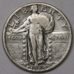 1929-P STANDING LIBERTY QUARTER Silver C141
