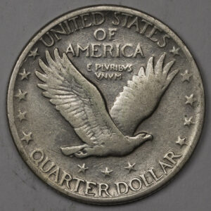 Alternative view of 1929-P STANDING LIBERTY QUARTER Silver C141