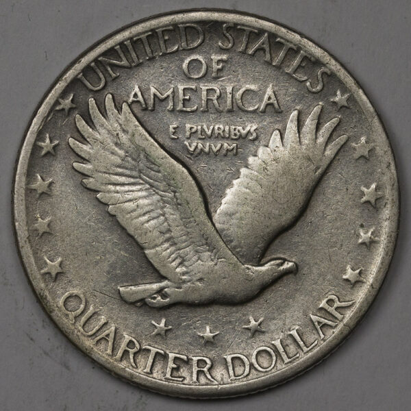 1929-P STANDING LIBERTY QUARTER Silver C141 - Image 2