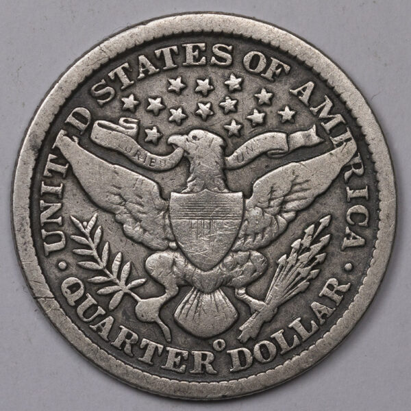 1894-O BARBER QUARTER Silver C139 - Image 2