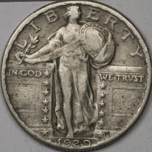 1929-P STANDING LIBERTY QUARTER Silver C142