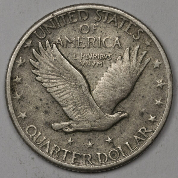 1929-P STANDING LIBERTY QUARTER Silver C142 - Image 2