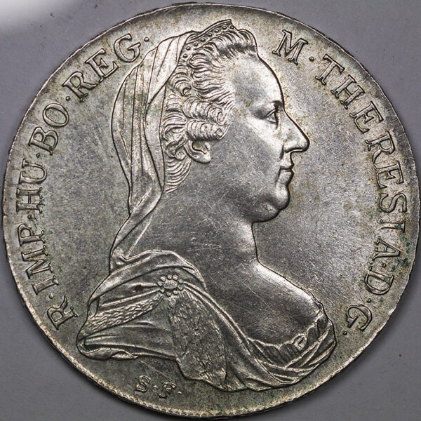Αυστρία Austria Thaler 1780 Maria Theresa Aσημένιο C127 - Image 2