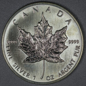 1991 Canada 1 oz Silver Maple Leaf UNC C149