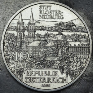 10 Euros Klosterneuburg Abbey Silver C153